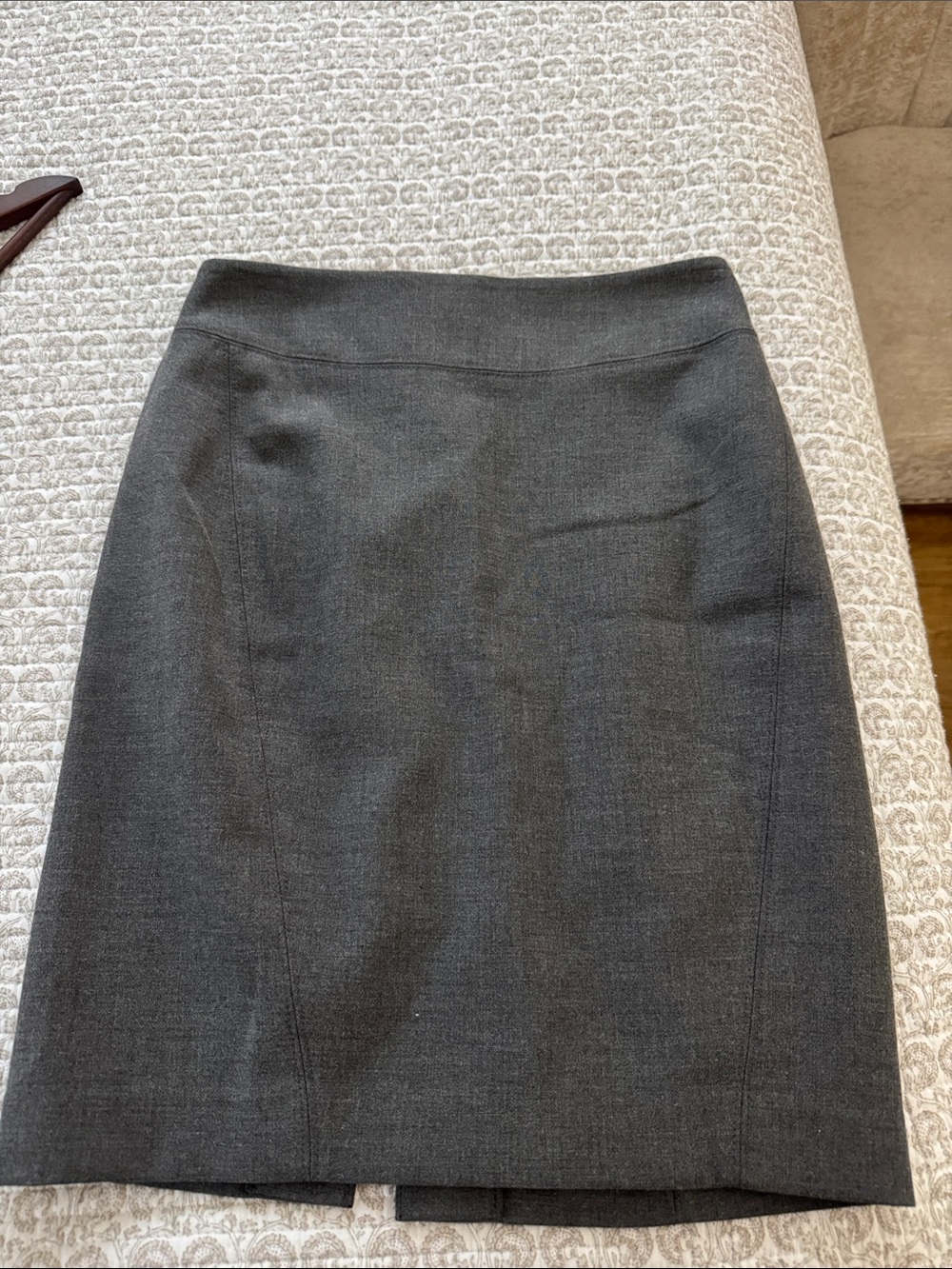 LOFT Charcoal Gray Pencil Skirt